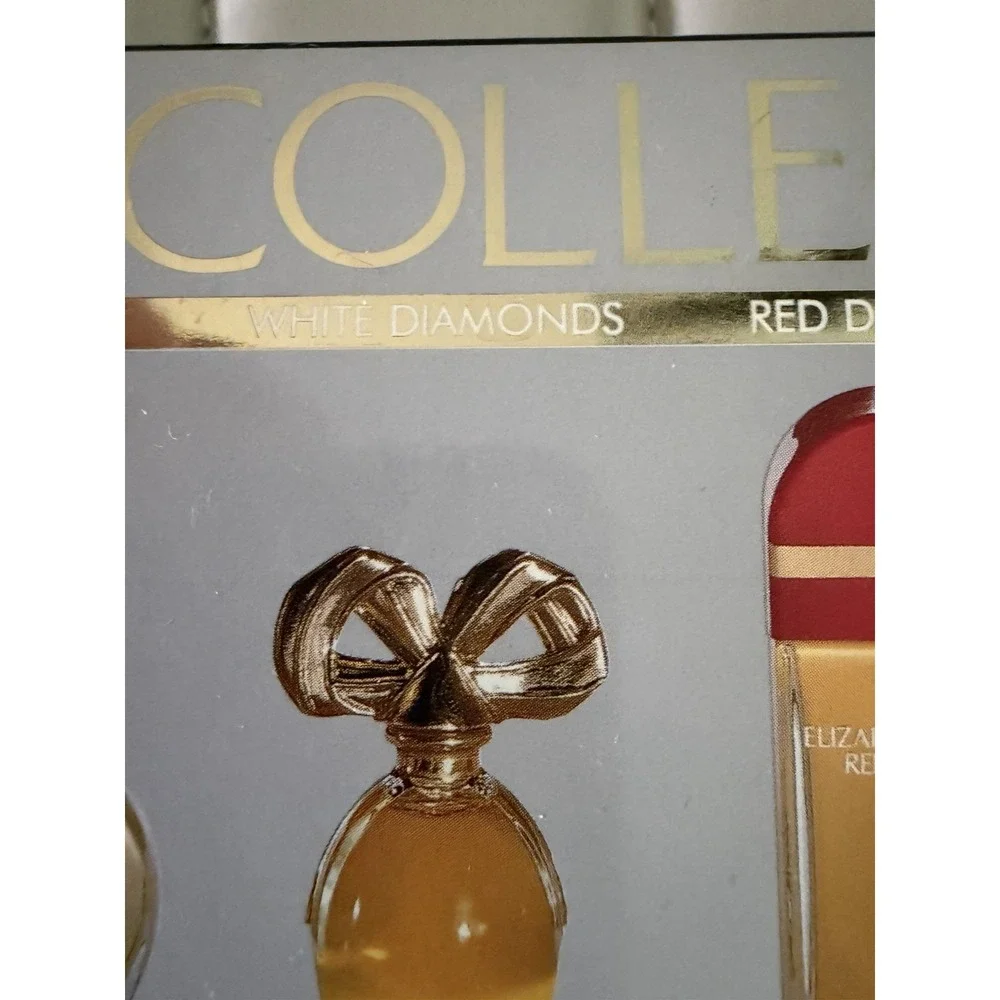 Vtg Mini Perfumes Gift Set 6pcs, Chloe, Scherrer,Red Door, White Diamonds & More